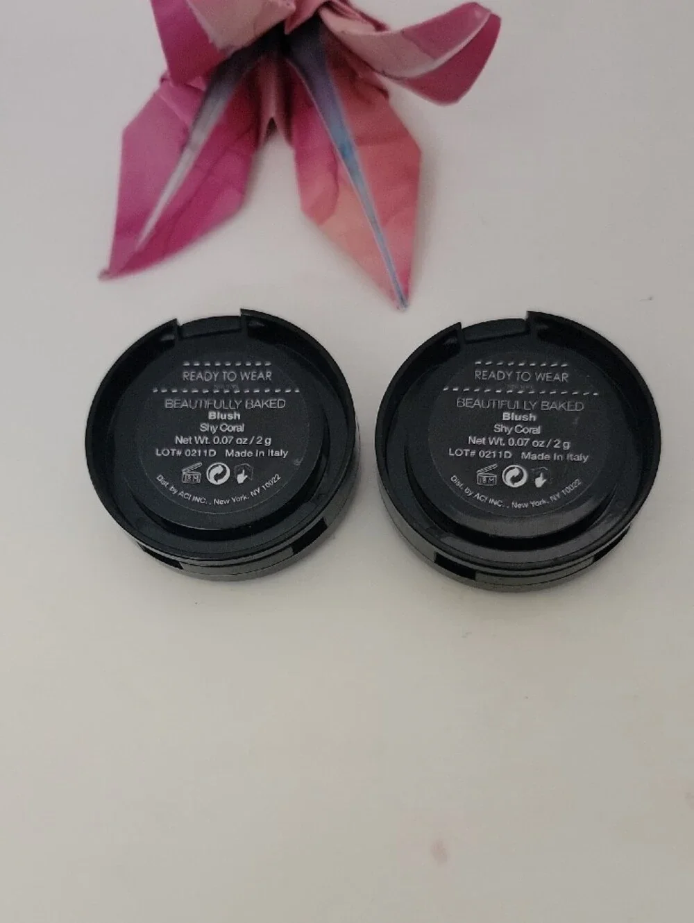 2 pk Ready to Wear Beautifully Baked Blush 0.07 oz / 2 g SKY CORAL